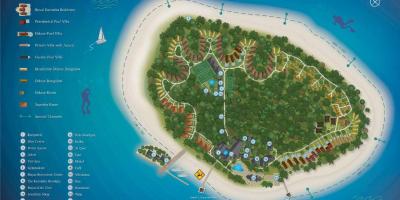 Kurumba малдиви одморалиште мапа