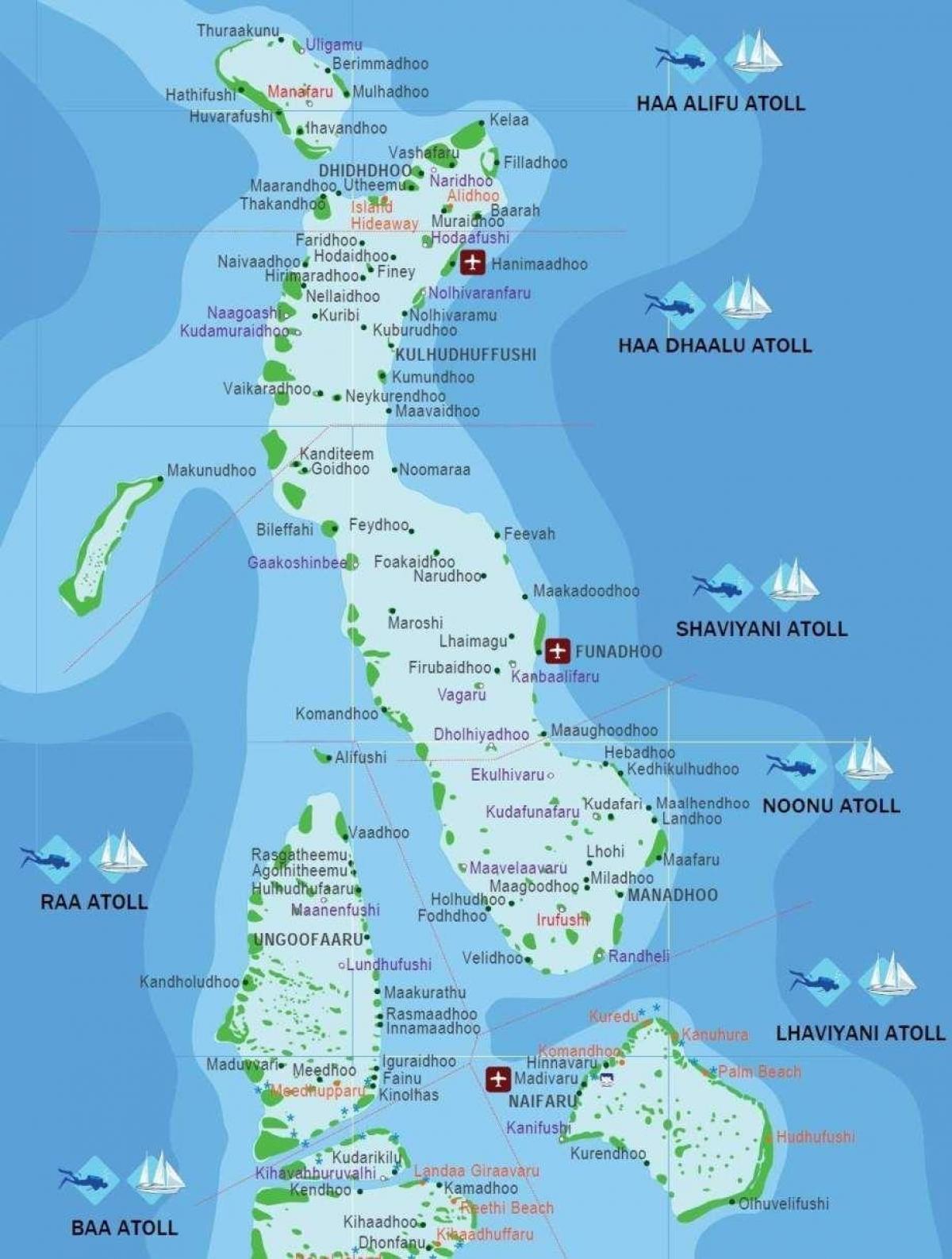 iles малдиви мапа