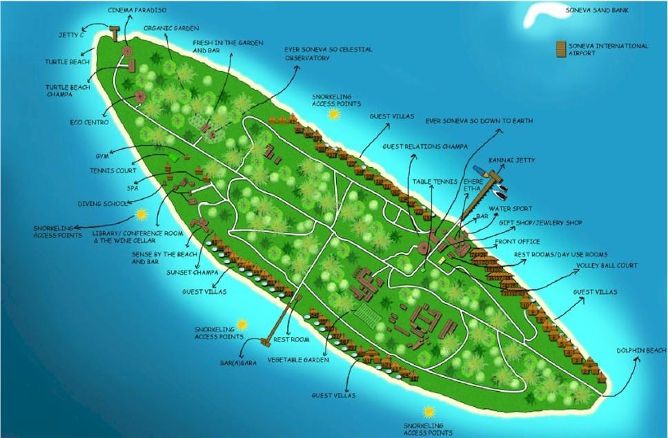 vaadhoo островот малдиви мапа