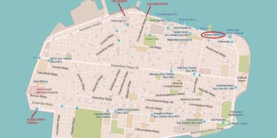 Карта на машки град на малдиви